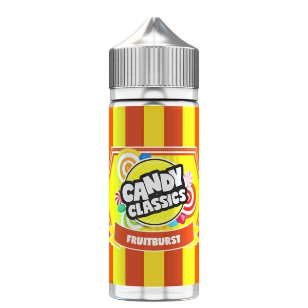 Candy Classics Fruitburst Drops 100ml E Liquid Juice 70vg Vape sub ohm Shortfill