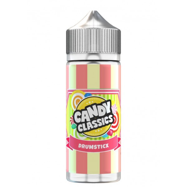 Candy Classics Drumsticx Drops 100ml E Liquid Juice 70vg Vape sub ohm Shortfill