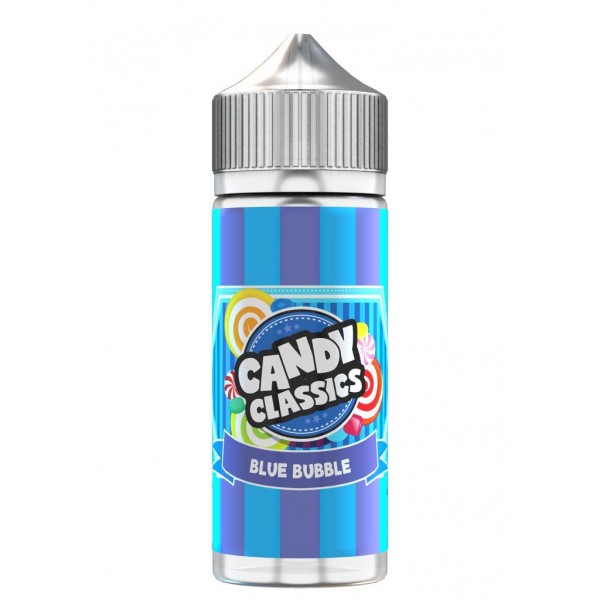 Candy Classics Blue Bubble Drops 100ml E Liquid Juice 70vg Vape sub ohm Shortfill