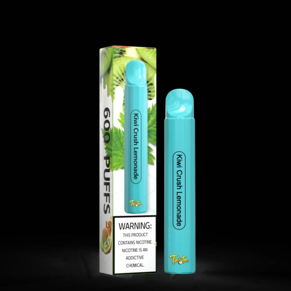 Kiwi Crush Lemonade By Twister | 20MG/2% Nic Salt | 600 Puffs | Disposable Vape Pen Pod Device