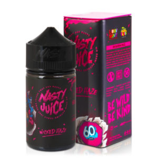 Wicked Haze By Nasty Juice | 50ML E Liquid | 70VG Vape | 0MG Juice | Short Fill