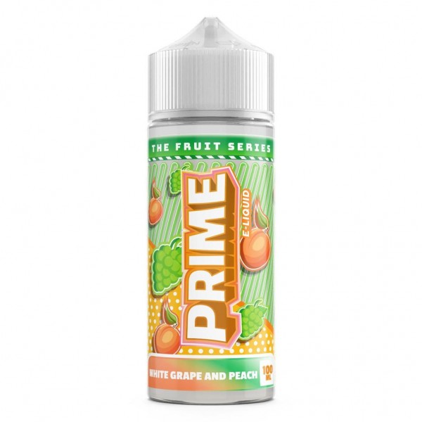 White Grape And Peach - Fruit Series By Prime 100ML E Liquid 70VG Vape 0MG Juice