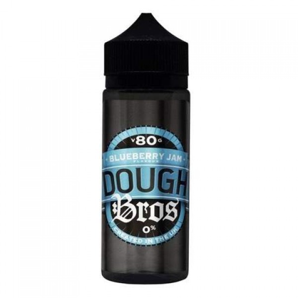 Blueberry Jam By Dough Bros | 100ML E Liquid | 80VG/20PG Vape | 0MG Juice | Short Fill