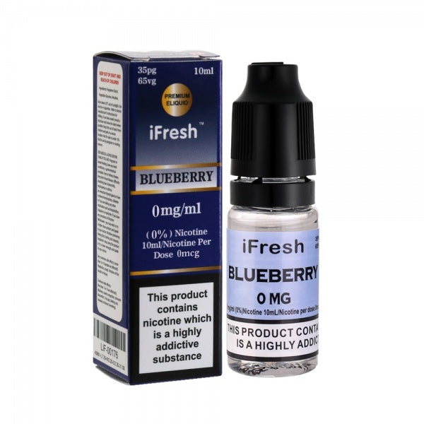 Blueberry - iFresh 10ML E-liquid Juice 65VG Vape Multibuy