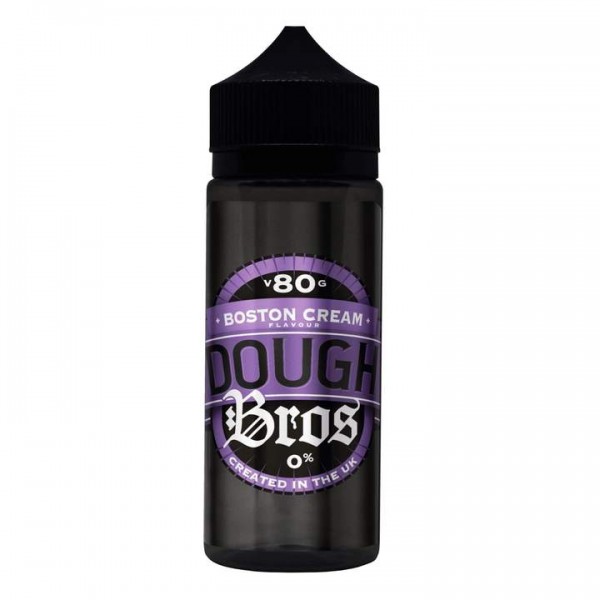 Boston Cream By Dough Bros | 100ML E Liquid | 80VG/20PG Vape | 0MG Juice | Short Fill