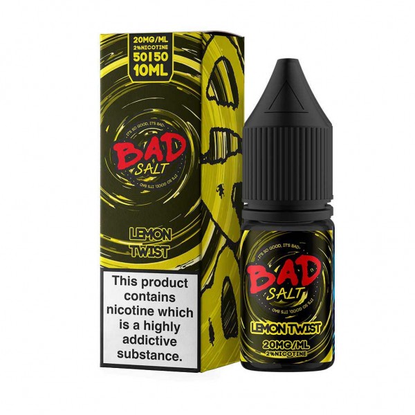 Lemon Twist By Bad Drip Nic Salt 10ML E Liquid 50VG Vape 10MG/20MG Juice