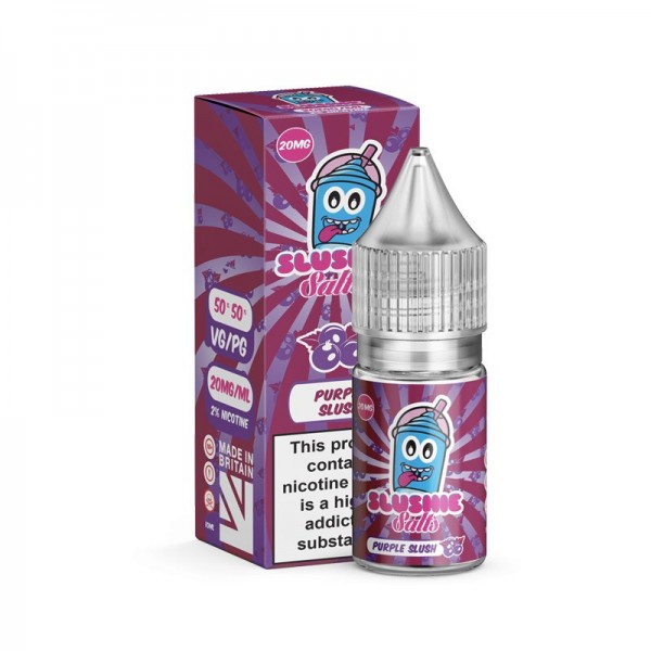 Purple Slush by Slushie Salt Nic Salts 10ML E Liquid 10MG/20MG Vape 50VG Juice