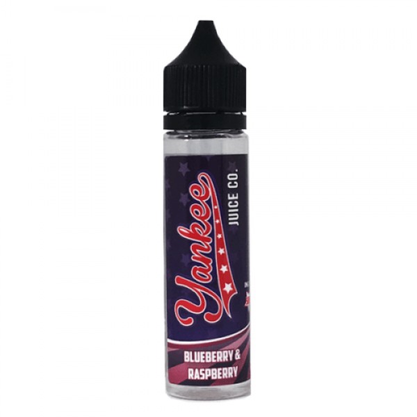 YANKEE JUICE CO – BLUEBERRY & RASPBERRY 50ML SHORTFILL E LIQUID 70VG VAPE