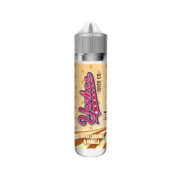 YANKEE JUICE CO – TOFFEE CARAMEL & VANILLA 50ML SHORTFILL E LIQUID 70VG VAPE