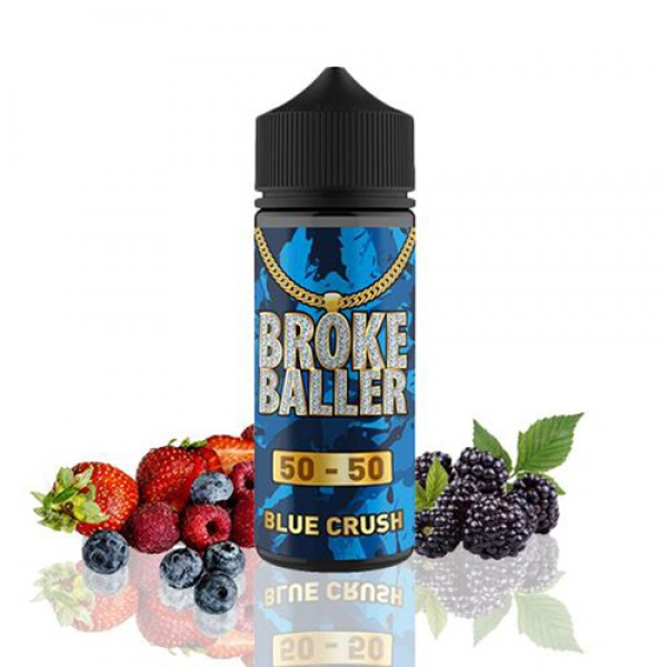 Blue Crush by Broke Baller 100ml E Liquid Juice 50vg 50pg Vape