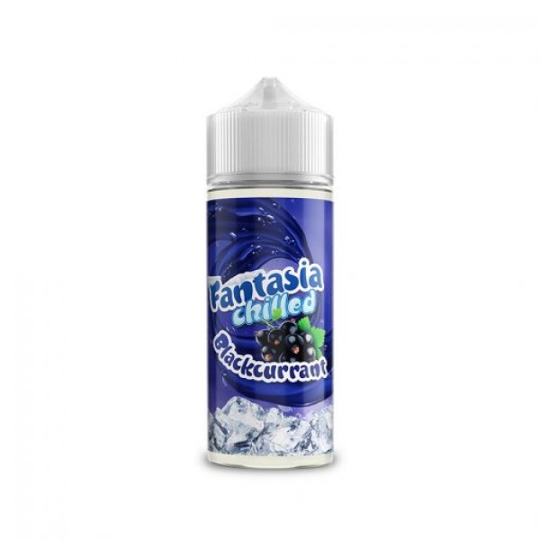 Blackcurrant By Fantasia Chilled 100ML E Liquid 70VG Vape 0MG Juice