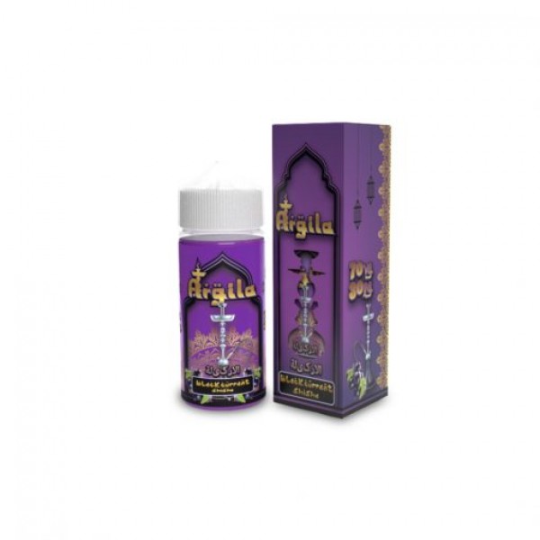 Blackcurrant - Argila Shisha 100ML E Liquid 70VG Vape 0MG Juice Short Fill