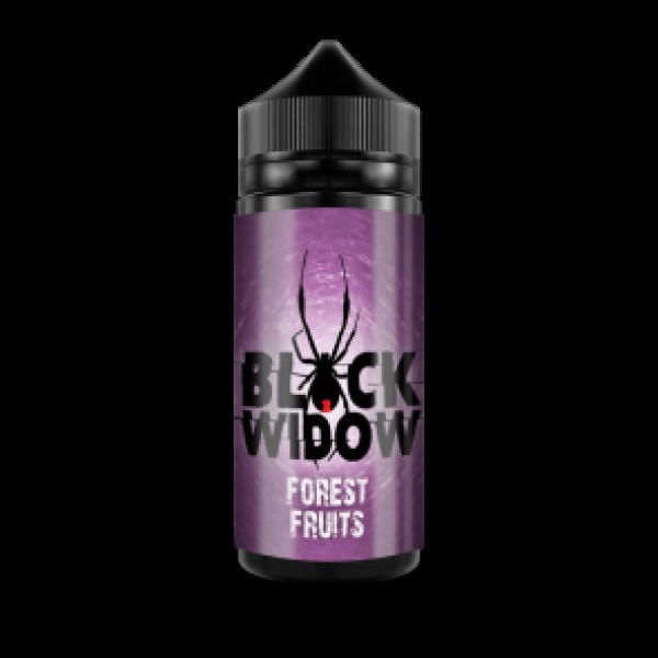 Black Widow Forest Fruits 100ml E Liquid Juice 50VG Shortfill SubOhm Vape