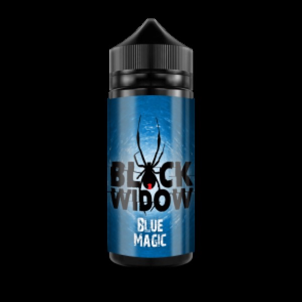 Black Widow Blue Magic 100ml E Liquid Juice 50VG Shortfill SubOhm Vape