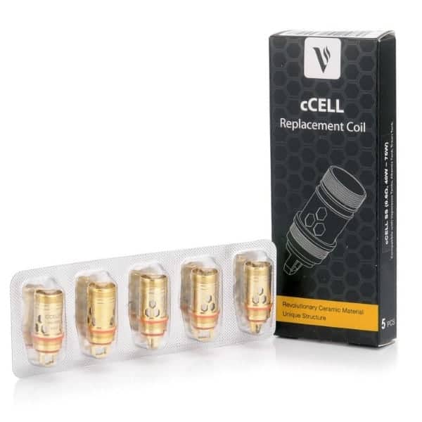 VAPORESSO CCELL SS REPLACEMENT COILS – 0.5 OHM (5 PACK)