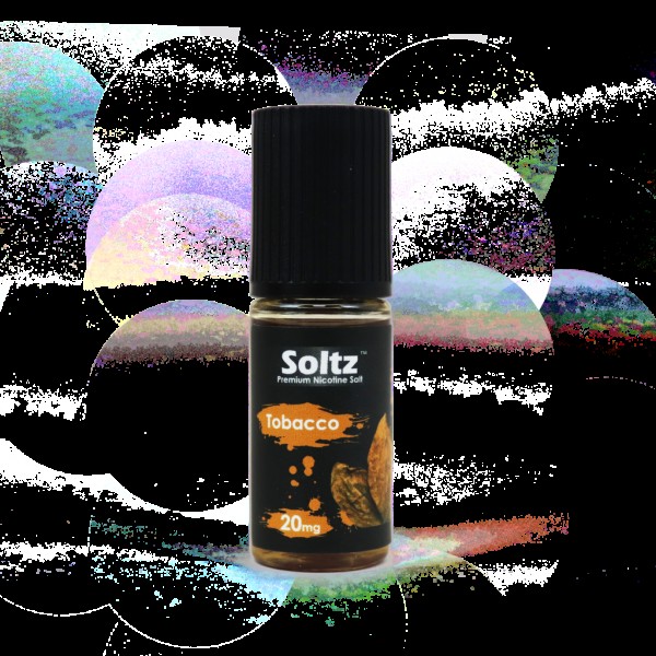 Tobacco by Soltz, Premium Nicotine Salt, 10ML E Liquid, 10MG/20MG Vape, 50VG Juice