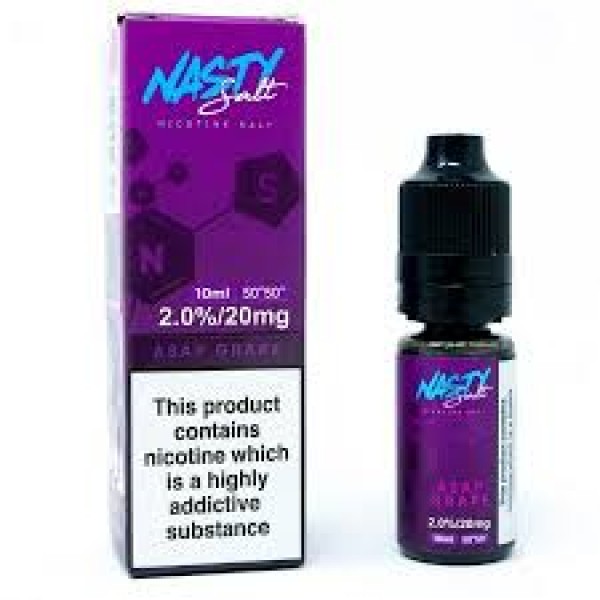 Nasty Juice ASAP GRAPE 10ml Nicotine Salt E Liquid TPD 10mg/20mg 50vg Vape