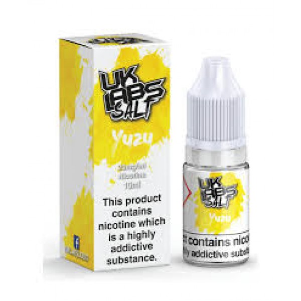 UK LABS NIC SALT YUZU 10ML TPD 20MG E LIQUID JUICE MULTIBUY