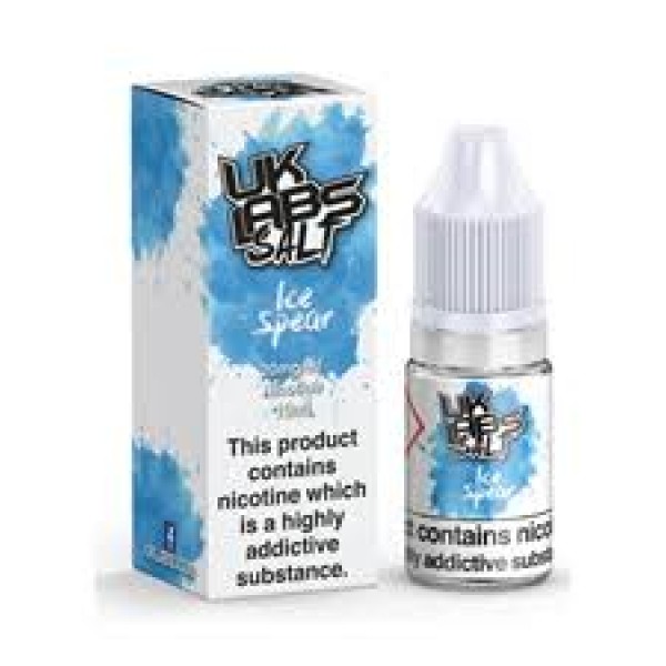 UK LABS NIC SALT ICE SPEAR 10ML TPD 20MG E LIQUID JUICE MULTIBUY