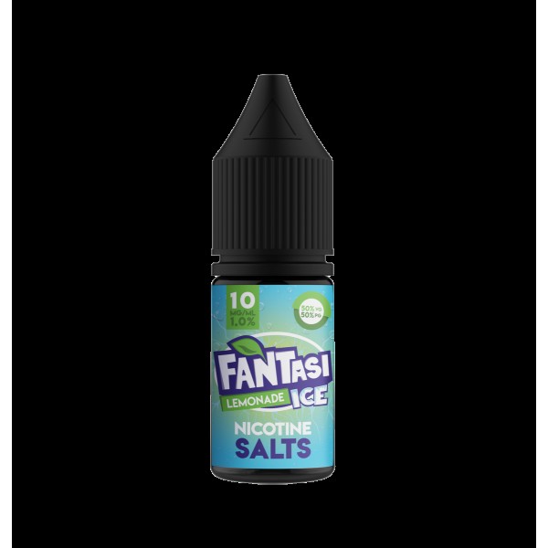 Lemonade By Fantasi Ice Nic Salts 10ML E Liquid 50VG/50PG Vape 10MG/20MG Juice