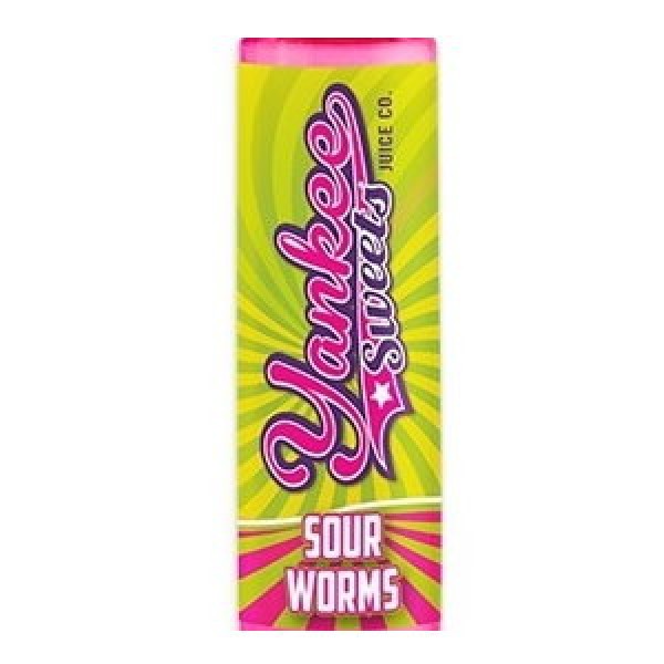 YANKEE SWEETS JUICE CO – SOUR WORMS 50ML SHORTFILL E LIQUID 70VG VAPE