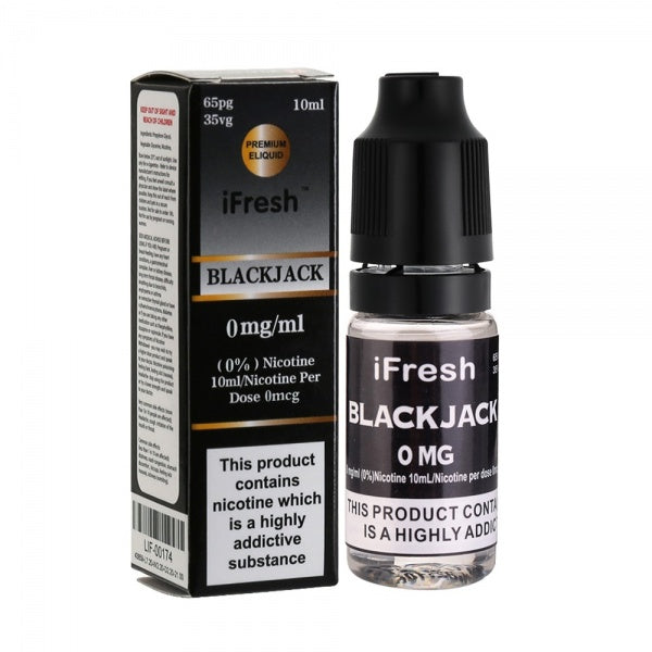 Black Jack - iFresh 10ML E-liquid Juice 65VG Vape Multibuy