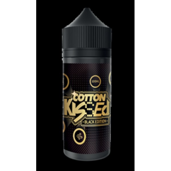 Black Edition By Cotton Kissed 100ML E Liquid 70VG Vape 0MG Juice