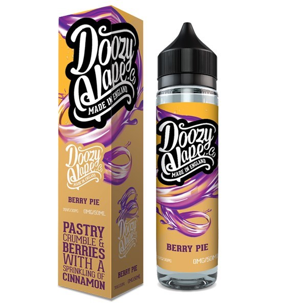 Berry Pie by Doozy Vape 0MG 50ML E-liquid. 70VG/30PG Vape Juice