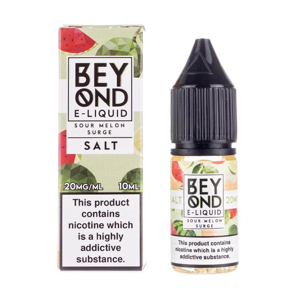 Sour Melon Surge By IVG Beyond Nic Salt | 10ML E Liquid | 10MG/20MG Vape | 50VG/50PG Juice