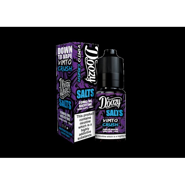 Vimto Crush By Doozy Nic Salts 10ML E Liquid 50VG Vape 10MG/20MG Juice