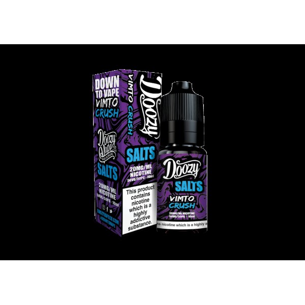 Vimto Crush By Doozy Nic Salts 10ML E Liquid 50VG Vape 10MG/20MG Juice