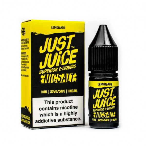 Lemonade By Just Juice Nic Salt 10ML E Liquid 50VG Vape 11MG/20MG Juice