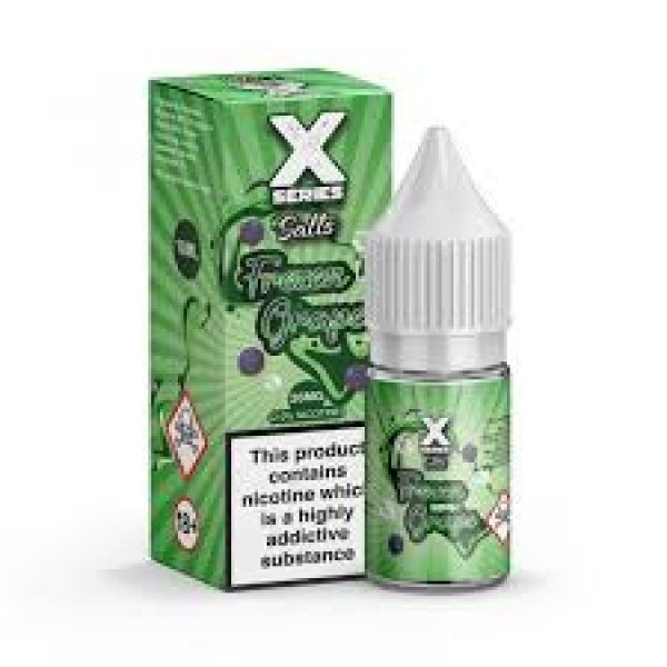 Frozen Grape by X Series 10ml TPD E-Liquid 10mg/20mg Juice Vape