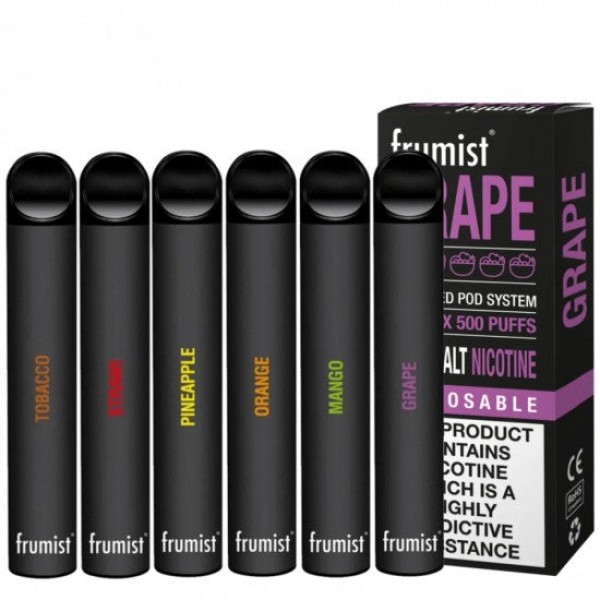 FRUMIST DISPOSABLE POD - 500 PUFFS - 20MG