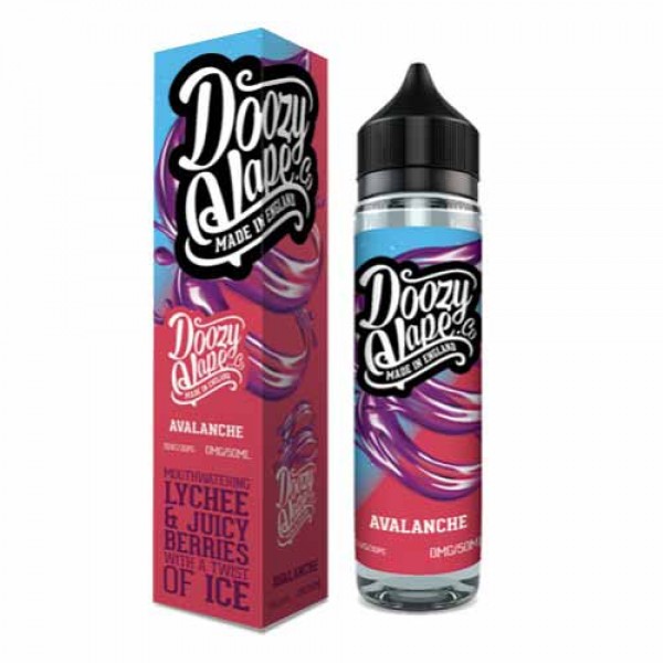 Avalanche by Doozy Vape 0MG 50ML E-liquid. 70VG/30PG Vape Juice