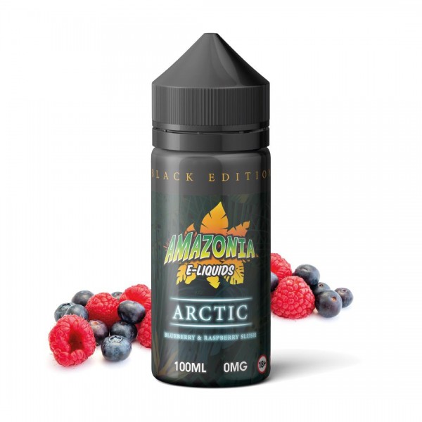 Arctic By Amazonia Black Edition 100ML E Liquid 70VG Vape 0MG Juice