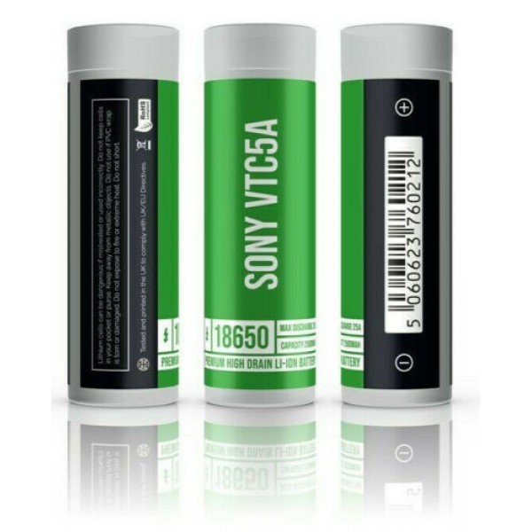 Sony VTC5A Rechargeable Battery (2pack)