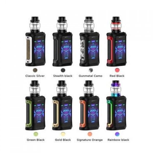 GEEKVAPE AEGIS X ZEUS VAPE KIT 200W IP67 Water/Dust Resistance