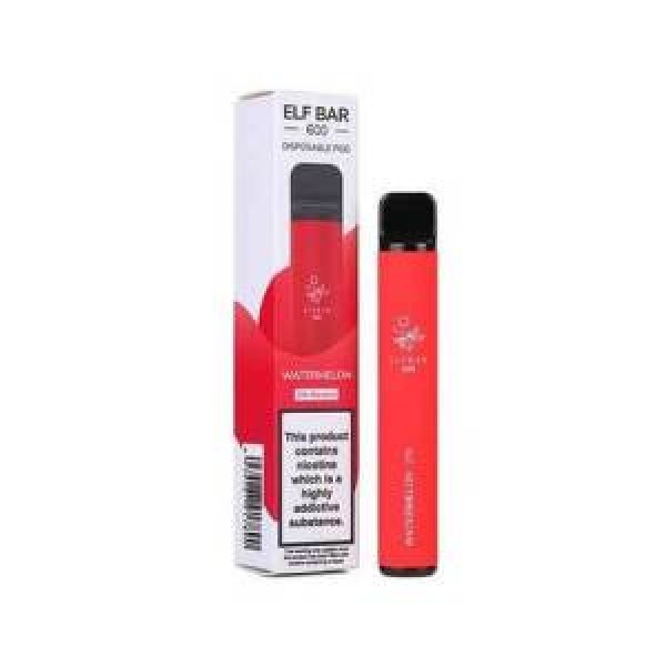 Watermelon by Elf Bar 600 Puff Disposable Pods