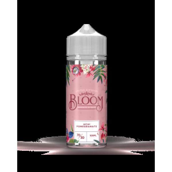 Acai Pomegranate By Bloom | 100ML E Liquid | 70VG Vape | 0MG Juice | Short Fill